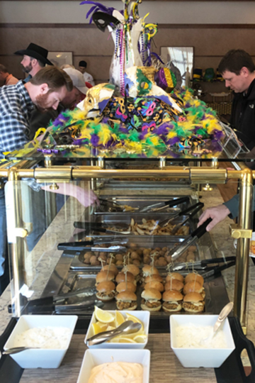 Mardi Gras Lunch at the Fluno Center